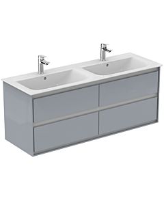 Ideal Standard Connect Air Waschtischunterschrank E0824EQ, hellgrau glänzend/weiss matt, 4 Auszüge