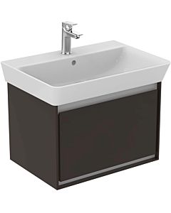 Ideal Standard Connect Air Waschtischunterschrank E0847VY, braun matt/weiss matt, 1 Auszug
