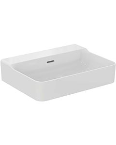 Ideal Standard Conca T382201 sans trou pour robinetterie, avec trop-plein, sol, 600 x 450 x 165 mm, blanc