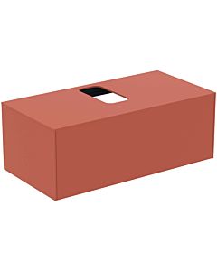 Ideal Standard vasque Conca T3930Y3 avec découpe, coulissant 2000 , 100x50,5x37 cm, centre, laqué mat Sunset