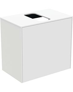 Ideal Standard Conca vanity unit T3934Y1 with cut-out, 2000 pull-out, 60x37x55 cm, center, white matt lacquered