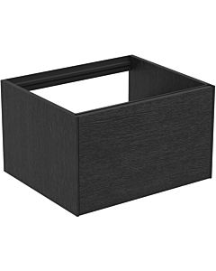 Ideal Standard Conca Waschtisch-Unterschrank T3982Y4 ohne Waschtisch-Platte, 1 Auszug, 60x50,5x36 cm, Eiche geflammt Furnier