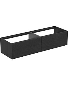 Ideal Standard vasque Conca T3984Y4 sans plan vasque, 2 tiroirs, 160x 50,5x36 cm, plaqué chêne flammé