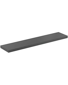 Ideal Standard Conca console T4342Y2 without cut-out, 240x50.5x0 cm, matt anthracite lacquered