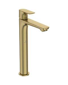 Ideal Standard Connect Air mitigeur lavabo A7027A2 base étendue, projection 150mm, sans garniture de vidange , or brossé