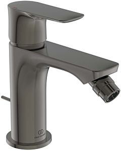 Ideal Standard Connect Air mitigeur de bidet A7030A5 avec garniture de vidage , saillie 114mm, gris magnétique