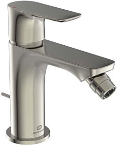 Ideal Standard Connect Air raccord de bidet A7030GN avec garniture de vidage , projection 114mm, tempête d&#39;argent