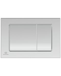 Ideal Standard septa Pro WC plate R0127MY 243x17x163mm, mechanical, brushed steel