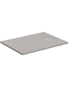 Ideal Standard Ultra Flat S Duschwanne K8276FS Quarzgrau, 160x80x3cm, mit Ablaufabdeckung