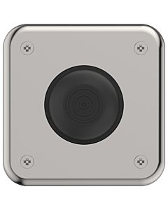 Ideal Standard Septa Pro WC button R0138MY 120x35x120mm, for foot operation, pneumatic, brushed steel