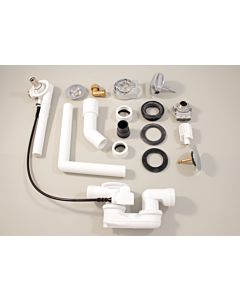 Ideal Standard Ein-, Ab- und Überlaufgarnitur K780 Multiplex Trio