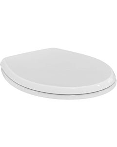 Abattant WC Ideal Standard Eurovit W302601, type sandwich, sans fermeture amortie, 370 x 440 x 45 mm, blanc brillant