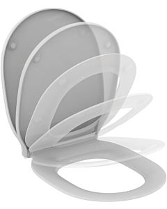 Ideal Standard Connect Air WC siège E036801 blanc avec fermeture douce, enveloppant
