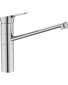 Ideal Standard CeraFit Küchenarmatur BC139AA chrom, hoher Auslauf, BlueStart, Ausladung 221mm