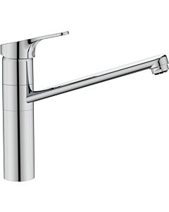 Ideal Standard CeraFit Küchenarmatur BC140AA chrom, hoher Auslauf, BlueStart, Niederduck