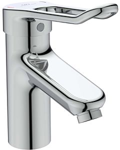 Ideal Standard CeraPlus 2 Waschtischarmatur BC095AA, chrom, mit Metallablauf, mit Bügelhebel