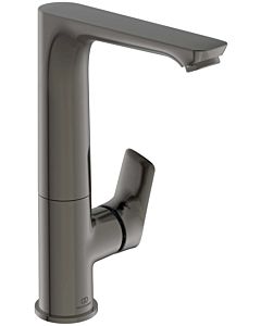 Ideal Standard Connect Air mitigeur lavabo A7023A5 bec haut en fonte orientable, saillie 140mm, sans garniture de vidange , gris magnétique