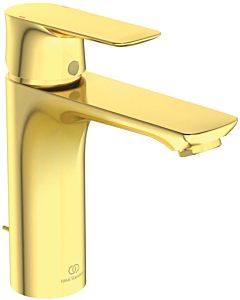 Ideal Standard Connect Air mitigeur lavabo A7053A2 5 l/min, projection 125mm, avec garniture de vidage , or brossé
