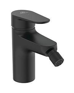 Robinet de bidet Ideal Standard Alu+ BE132XG saillie 115 mm, BlueStart, avec garniture de vidage , Silk Noir