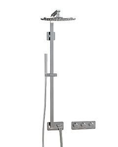 Ideal Standard Archimodule Soft shower combination A1551AA soft, with baton hand shower, rain shower and shower system, chrome-plated
