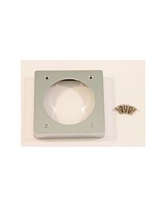 Ideal Standard cadre d&#39;entretoise Archimodule A963746AA pour rosace 2000 trous, 10 mm, chromé