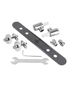 Ideal Standard Scharniersatz zu Washpoint R6436AA WC-Sitz mit softclosing, chrom