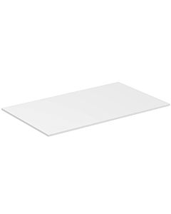 Ideal Standard Adapto wooden plate for vanity unit and stand console, 850x12x505mm, high gloss white lacquered