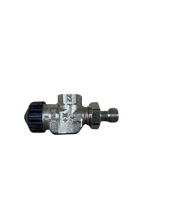 Heimeier Thermostat-Ventilunterteil 222501000 Axial, 3/8", Rotguss vernickelt