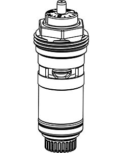 Heimeier thermostat replacement upper part 3901-02.300 DN 10/15/20, automatic flow regulator