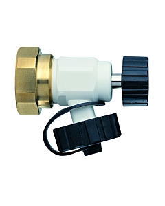 Heimeier emptying device 0311-00.102 G 3/4 connector, rotatable, for 2000 / 2 &quot;hose connection