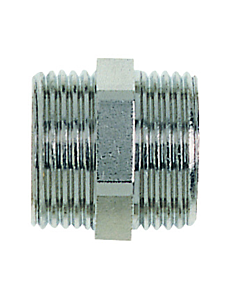 Heimeier double match0 1321-03.081 G 3/4 AGxG 3/4 AG, laiton nickelé