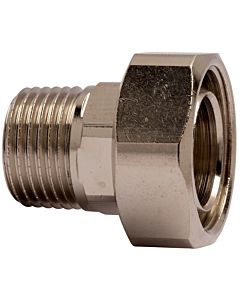 Heimeier Radiateurs salle de bain raccord 50721115 R 2000 / 2, pour Radiett-S, AMETAL, nickelé, sans lance