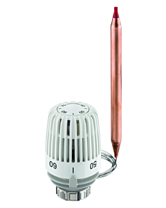 Heimeier thermostatic head 6402-09.500 20-50 ° C, white, capillary tube length 2 m