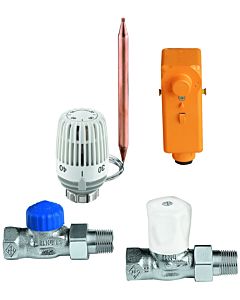 Heimeier Fußboden-Regelset 2 969002000 mit verdeckter Temperatureinstellung bis 85qm