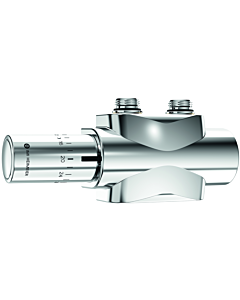 Heimeier thermostatique Heimeier Multilux 4 sets 9690-43.800 chrome, convertible du fonctionnement à deux tubes à un fonctionnement à un tube