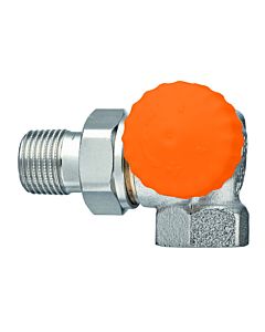 corps de vanne thermostatique Heimeier Eclipse 3934-01.000 Rp 3 / 8xR 3/8, Winkeleck, bronze nickelé, droite