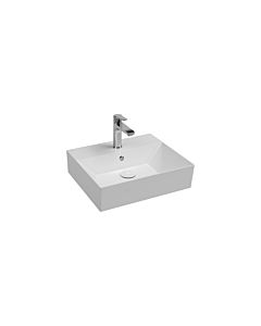 Isvea SistemaZ washbasin 10SF50051 overflow, tap hole, 51cm, white