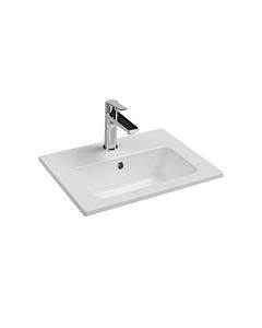 Isvea Mirella Waschtisch 10SL50050 Hahnloch, Überlauf, 60x36cm, weiß