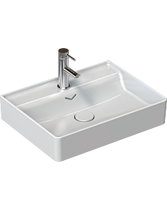 Isvea Vea washbasin 10VA50061 overflow, tap hole, 61cm, white