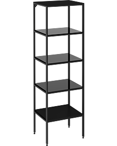 Isvea Ombra standing shelf 29MN3008035I 35x30x117cm, matt black