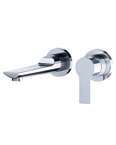 Jörger Exal wall-mounted basin mixer 63220360000 chrome, projection 190mm, final assembly set