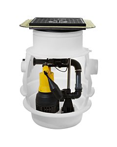 Jung Pumpen Baufix Unterflurbehälter JP47214 Behälter ohne Pumpe, Einsatz auch im Grundwasserbereich