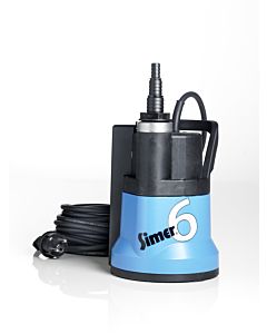 Jung Pumpen Schmutzwasserpumpe Simer 6S OD6601G-06-S 230 V, mit Niveauschaltung