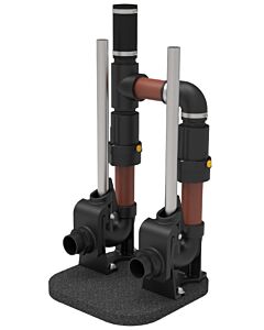 Kit d&#39;installation Jung Pumpen Easyfix 50 Duo JP51000 pour système à double pompe