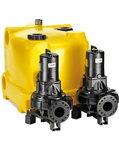 Jung Pumpen compli Fäkalienhebeanlage JP50132 15200/2 B6 HL, Doppelanlage