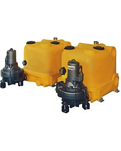 Jung Pumpen compli sewage lifting station JP50135 2555/4 C5 HL, double system