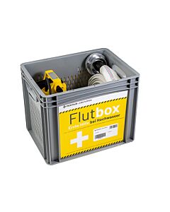 Jung flooding box "Flutbox" including pump JP09479 including fire hose and carrying basket
