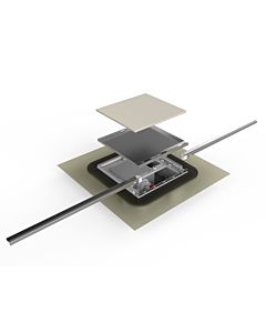 Pompe de vidange de sol Jung Pumpen Plancofix JP50177 H max. 1,3 m, Q max. 1,5 m³/h