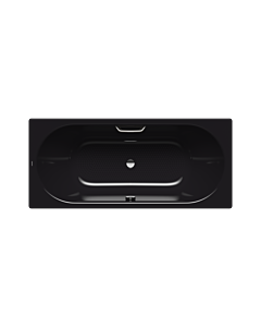 Kaldewei Classic duo bathtub 290310210701 160x70cm, handle hole, full anti-slip, black