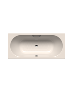 Kaldewei Classic duo baignoire 290310210231 160x70cm, trou de poignée, antidérapant complet, pergamon